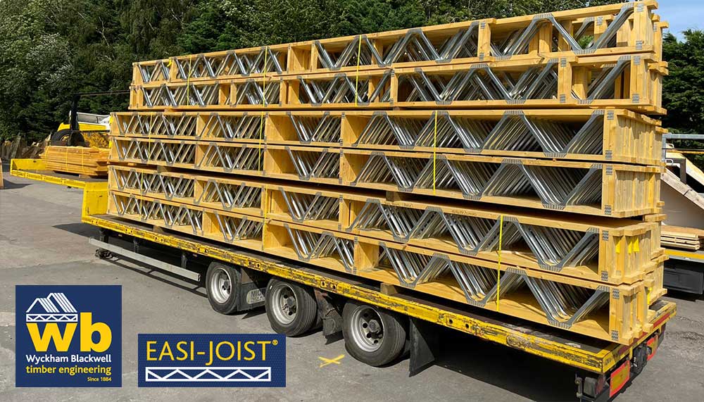 First Load of 5000m of 400mm Easi-Joists for New Recording and Practice Rooms