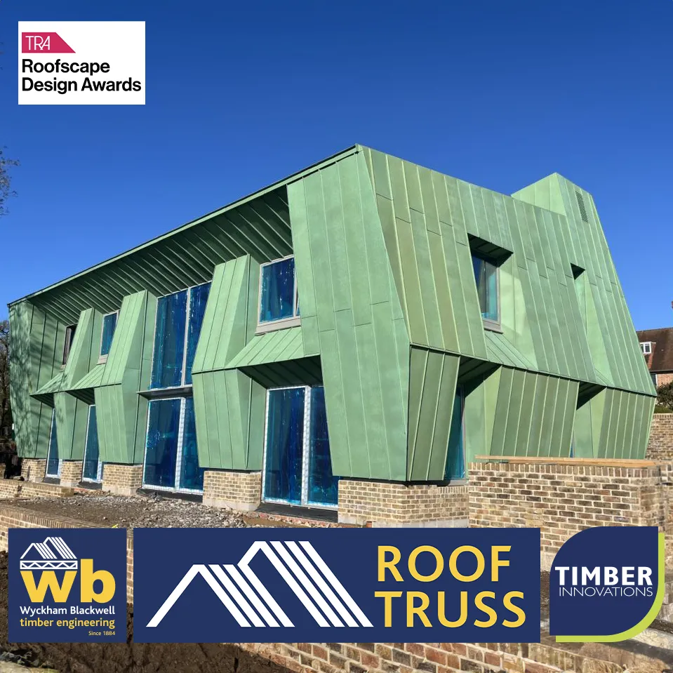 Two-time winners at the TRA Roofscape Design Awards 2024.