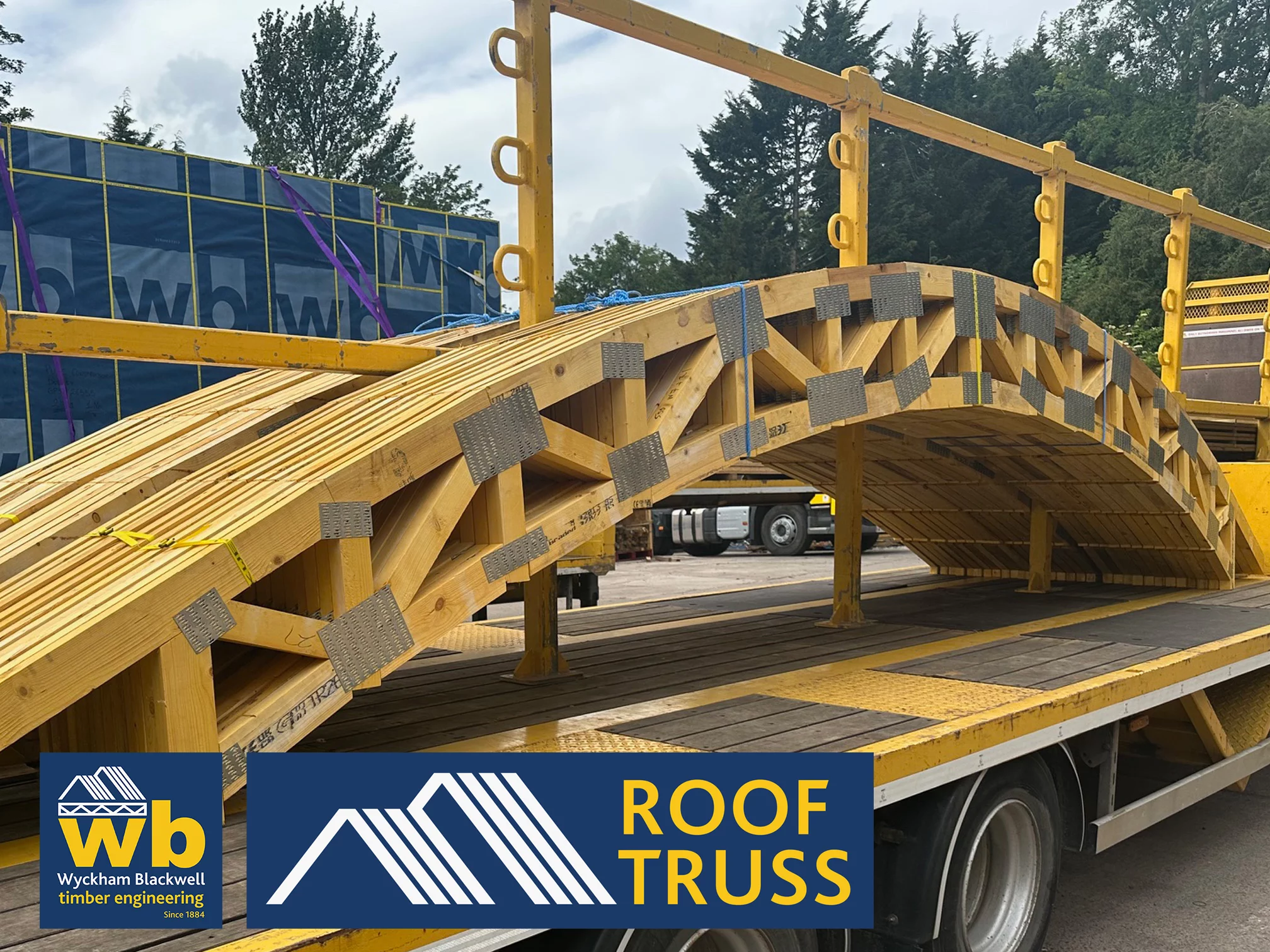 Another complex Curved Multi-Faceted Truss Roof manufactured this week for an Old Barn conversion/refurbishment project in Newbury.