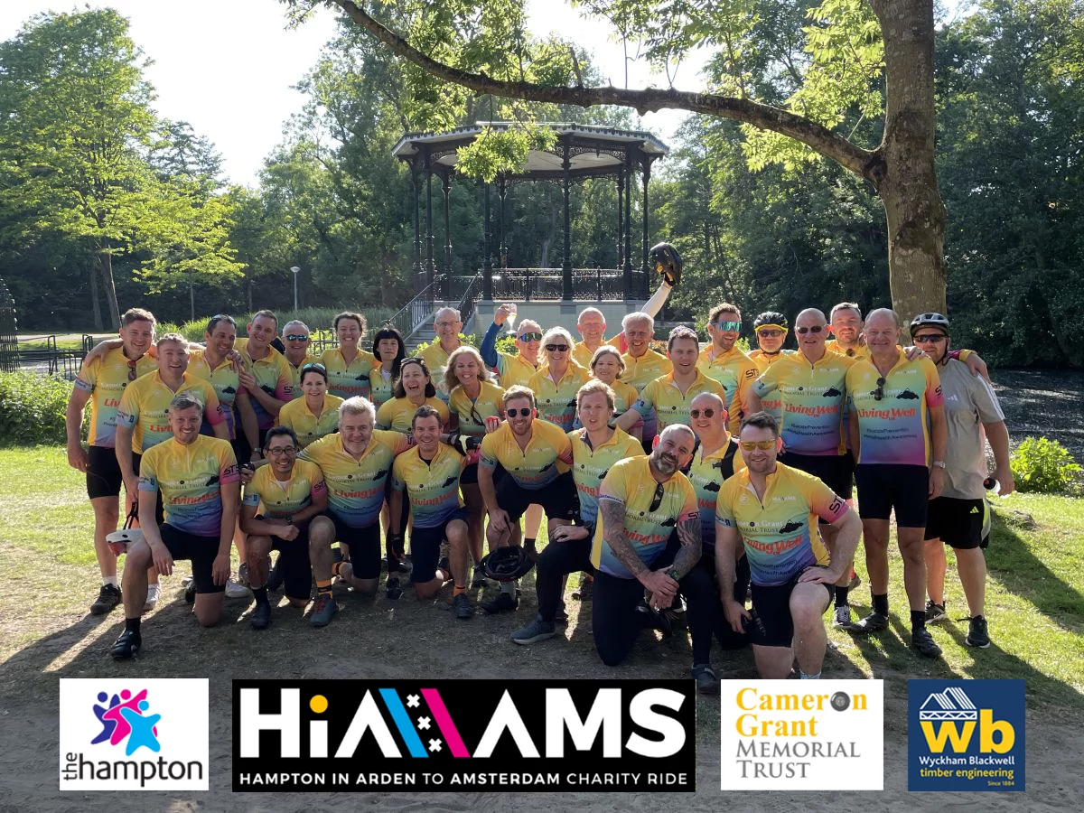 Wyckham Blackwell were proud sponsors of the Hampton to Amsterdam Charity Ride in support of the incredible Cam Grant Memorial Trust, promoting mental health awareness and suicide prevention.