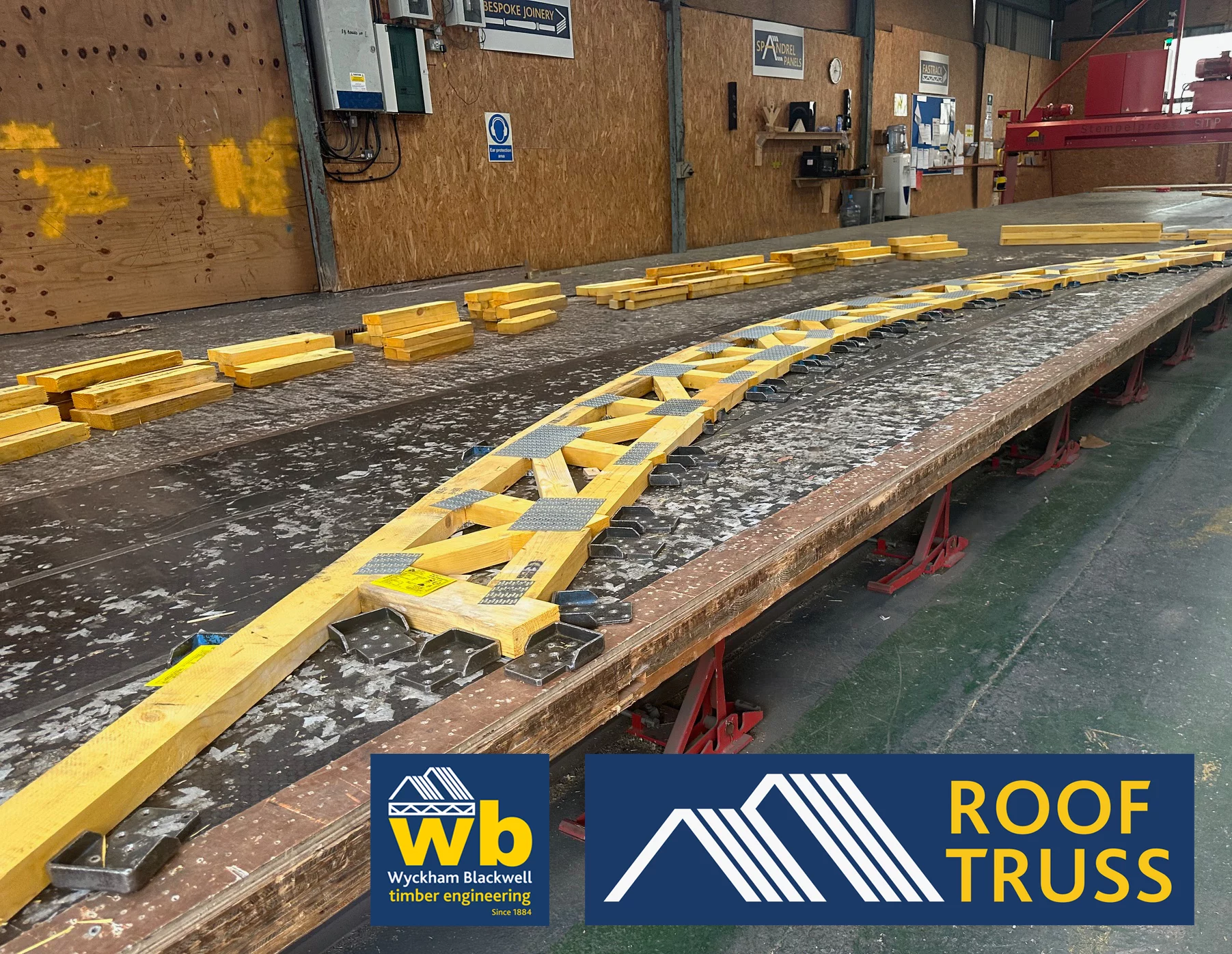 Our Bespoke Curved Roof Trusses