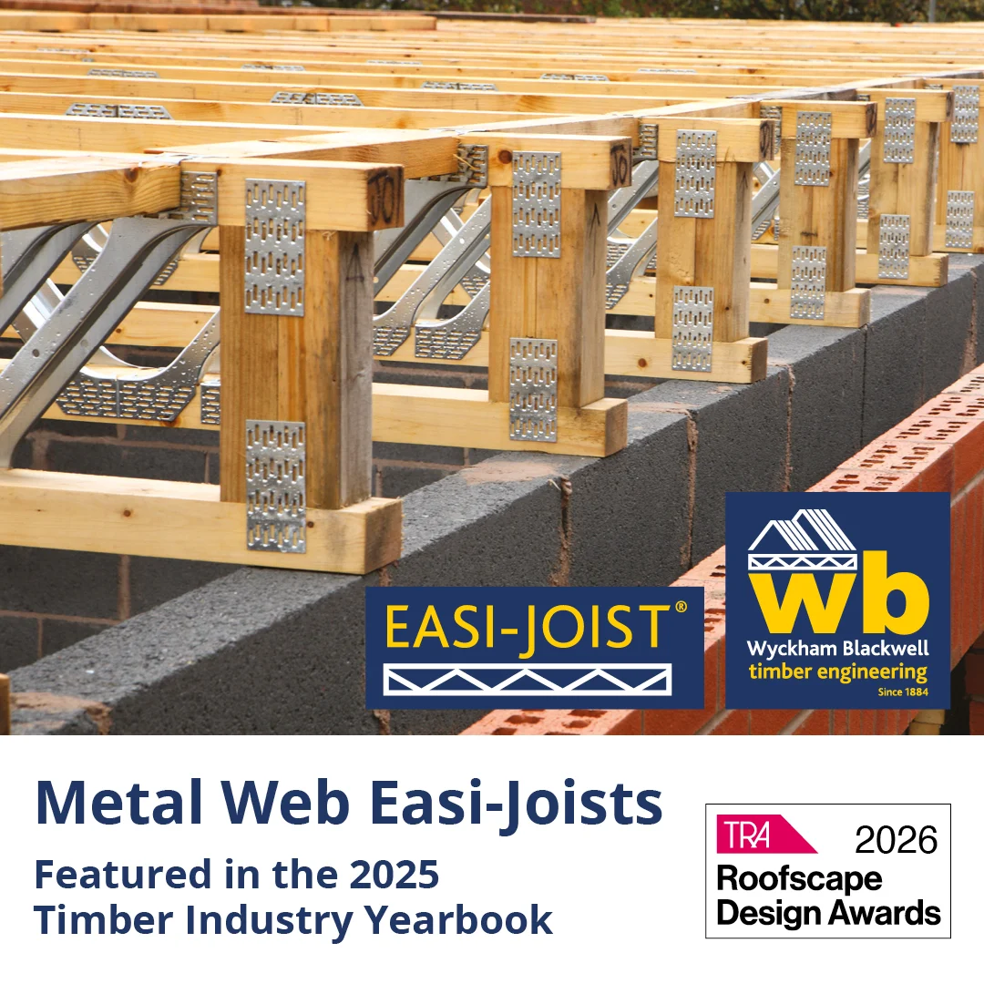 We are proud to see our metal web Easi-Joists featured in the 2025 Timber Industry Yearbook. 