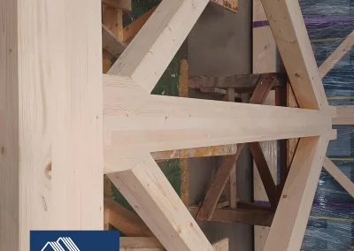 Feature truss on a work bench